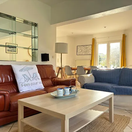 Des Pontons Maison 5 Avec Grand Jardin Clos Et Belle Terrasse Sejour Spacieux Lumineux A 2 Kms De La D'arromanches Pres De Bayeux, Omaha - Table De Ping Pong - Garage Tracy-sur-Mer