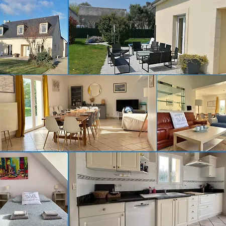 Des Pontons Maison 5 Avec Grand Jardin Clos Et Belle Terrasse Sejour Spacieux Lumineux A 2 Kms De La D'arromanches Pres De Bayeux, Omaha - Table De Ping Pong - Garage * Tracy-sur-Mer