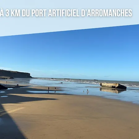 Villa Maison Arromanches: Spacious 5-bedroom With Garden, Near