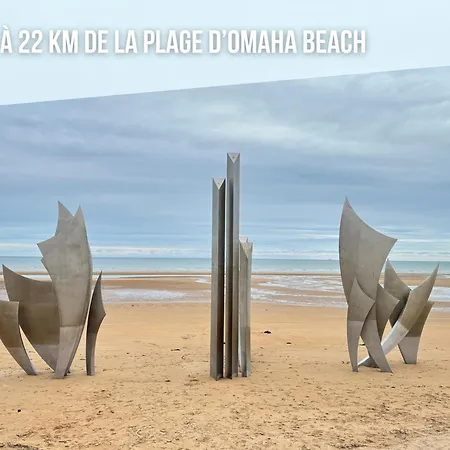 Des Pontons Maison 5 Avec Grand Jardin Clos Et Belle Terrasse Sejour Spacieux Lumineux A 2 Kms De La D'arromanches Pres De Bayeux, Omaha - Table De Ping Pong - Garage Tracy-sur-Mer