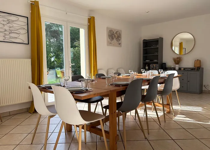 فيلة Des Pontons Maison 5 Avec Grand Jardin Clos Et Belle Terrasse Sejour Spacieux Lumineux A 2 Kms De La D'arromanches Pres De Bayeux, Omaha - Table De Ping Pong - Garage