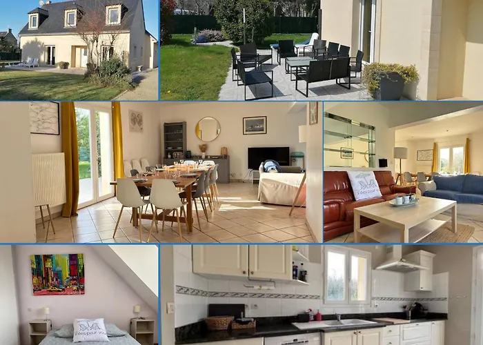 Des Pontons Maison 5 Avec Grand Jardin Clos Et Belle Terrasse Sejour Spacieux Lumineux A 2 Kms De La D'arromanches Pres De Bayeux, Omaha - Table De Ping Pong - Garage * Tracy-sur-Mer